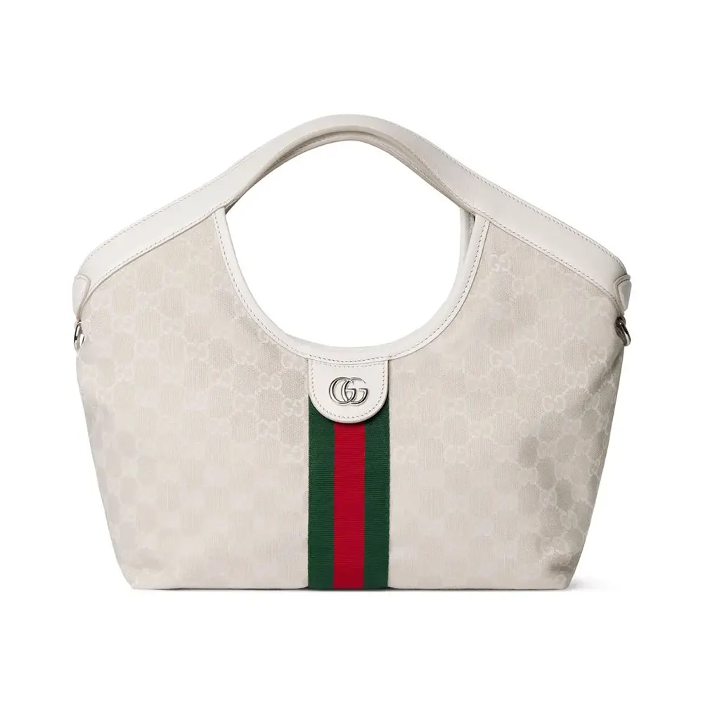 Gucci Women Giglio Small Tote Bag-White 860845FAFWA