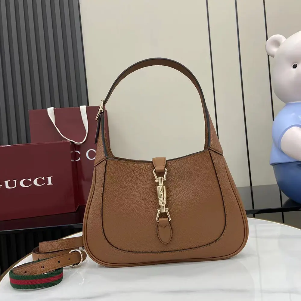 Gucci Women Jackie 1961 Medium Bag-Brown 810232AAD5V