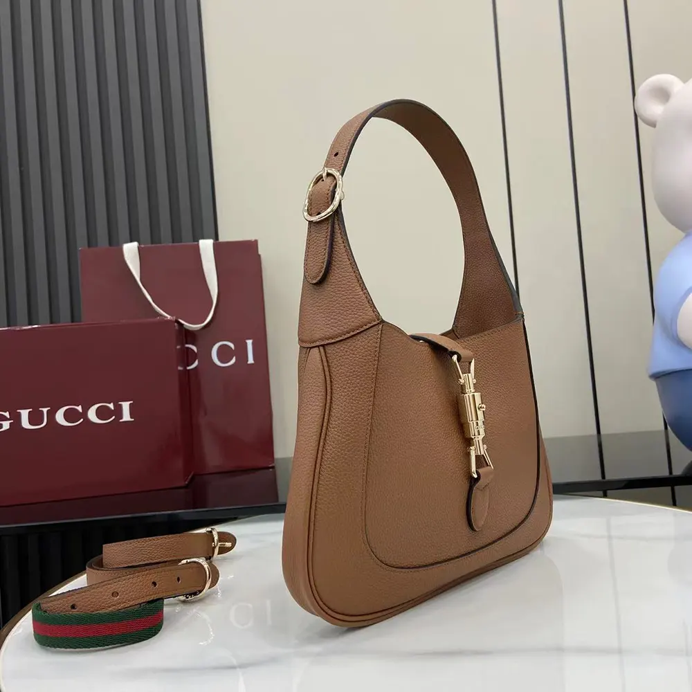 Gucci Women Jackie 1961 Medium Bag-Brown 810232AAD5V