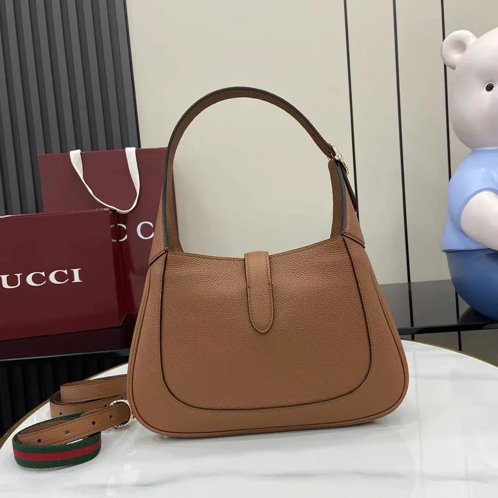 Gucci Women Jackie 1961 Medium Bag-Brown 810232AAD5V - Image 3