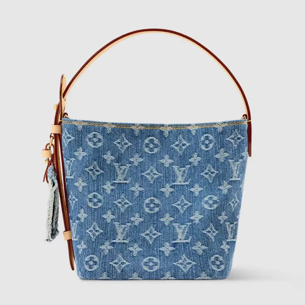 Louis Vuitton Women All In BB-Blue Denim M28107