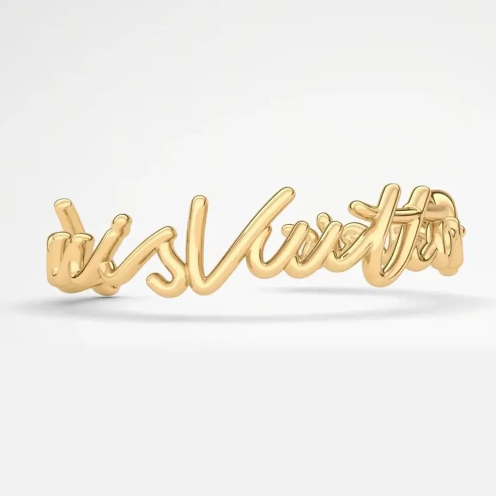 Louis Vuitton Women LV Script Bracelet-M1812S