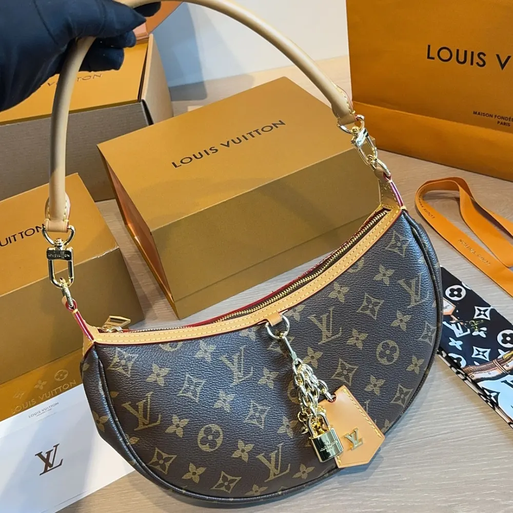 Louis Vuitton Women Looping Monogram Coated Canvas M12939