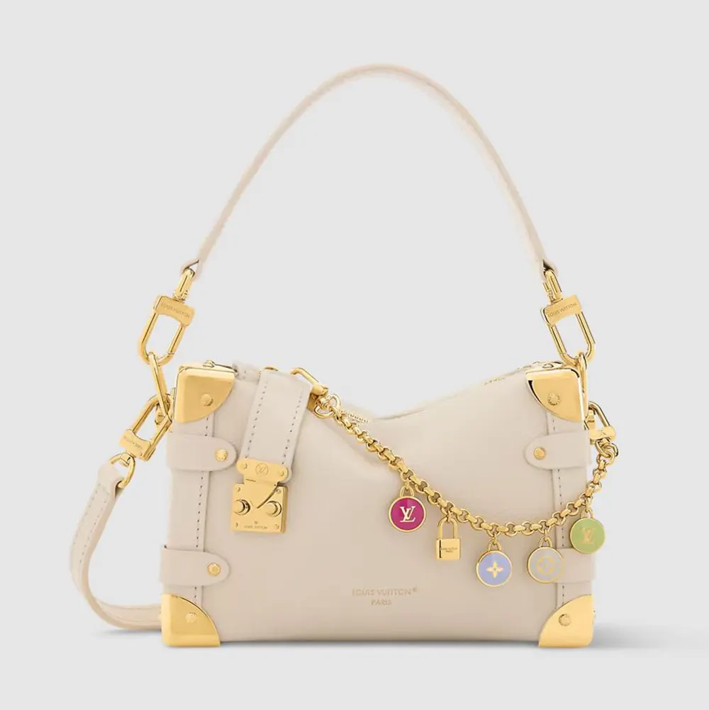 Louis Vuitton Women Side Trunk PM-Chalk M27438