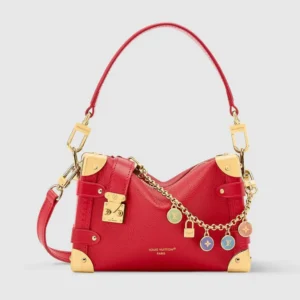 Louis Vuitton Women Side Trunk PM-Sari Red M28333
