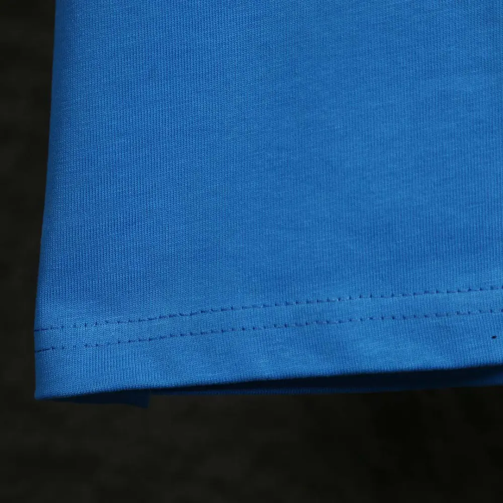 Balenciaga Men Basketball Series – Oversized T-Shirt In Washed Blue Vintage Jersey