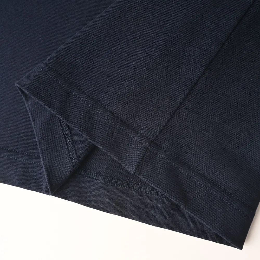 Burberry Men Check Flag Cotton T-shirt-Black 81303401