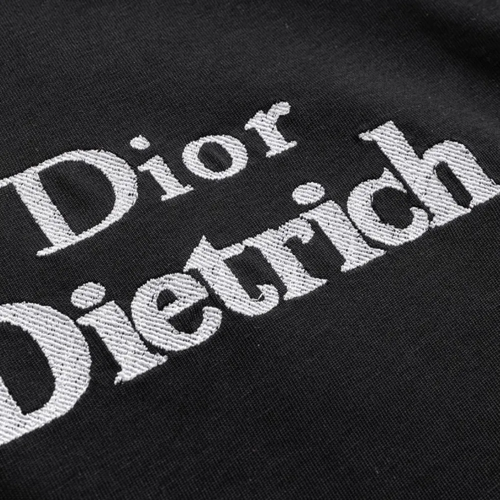 Dior Men T-Shirt with Pocket Relaxed Fit Gray Cotton Jersey 683J696F3036