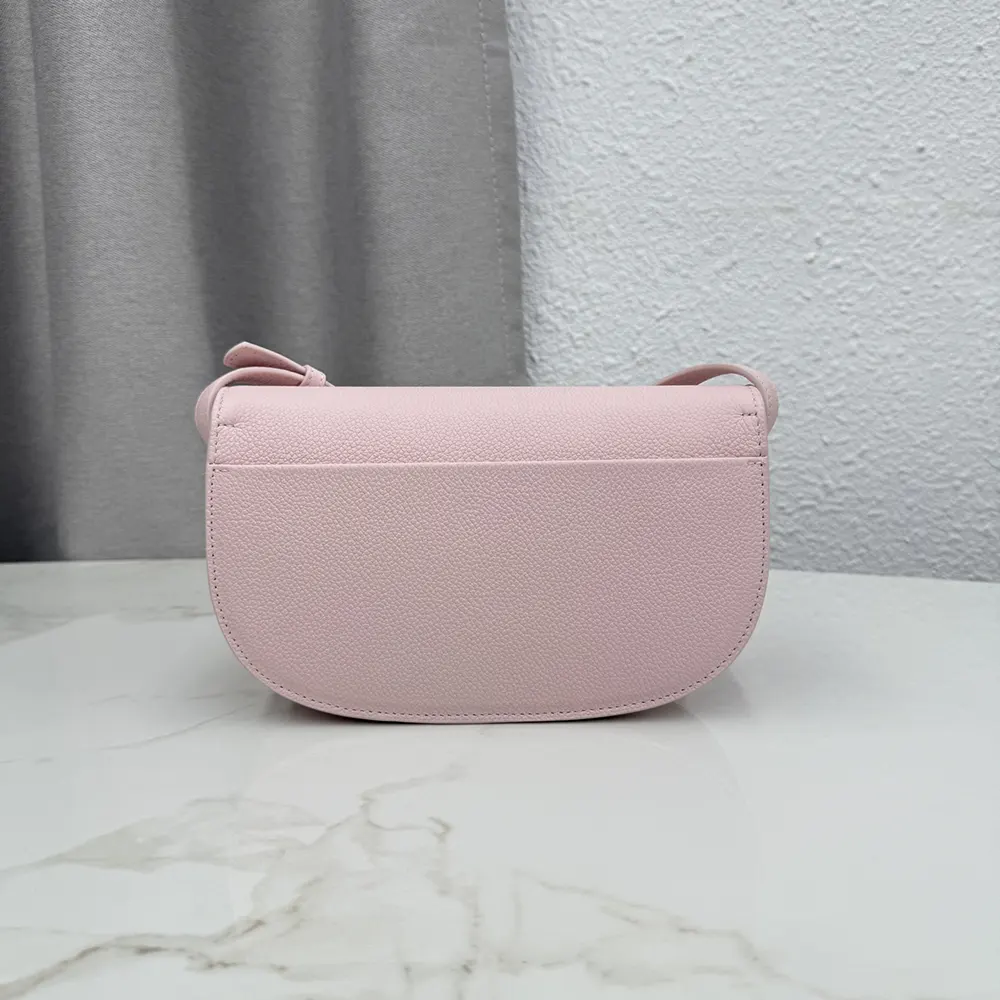 Dior Women Small Dior Médaillon Flap Bag Rose Tendre Grained Calfskin M3919QDWP - Image 4