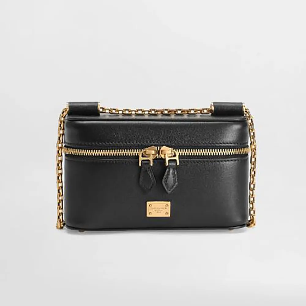 Dolce Gabbana D&G Women Sicily Crossbody Bag-Black BB7800B