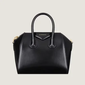Givenchy Women Mini Antigona Bag in Box Leather-Black BB5148B2AT