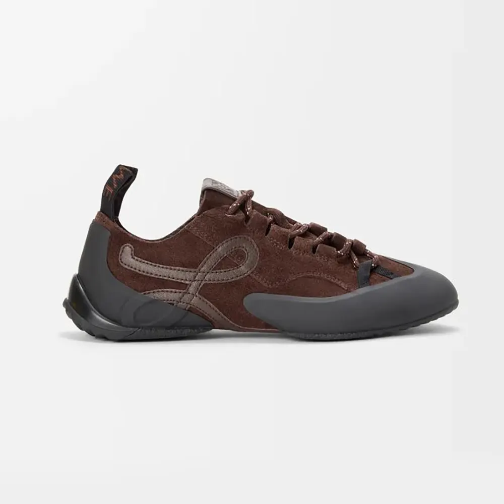 Loewe Unisex Grip Sneaker in Calfskin Suede