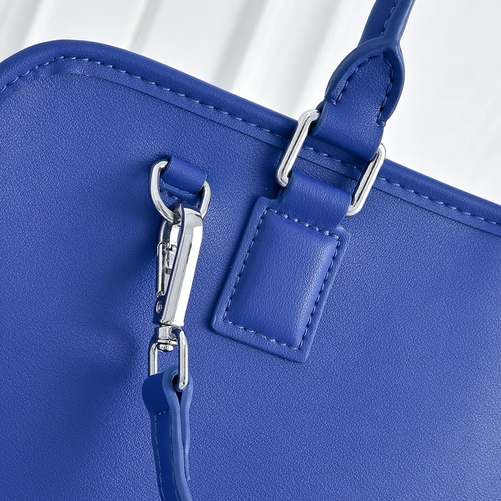 Loewe Women Large Amazona 180 Bag in Soft Calfskin-Blue A039ASRX02 - Image 9