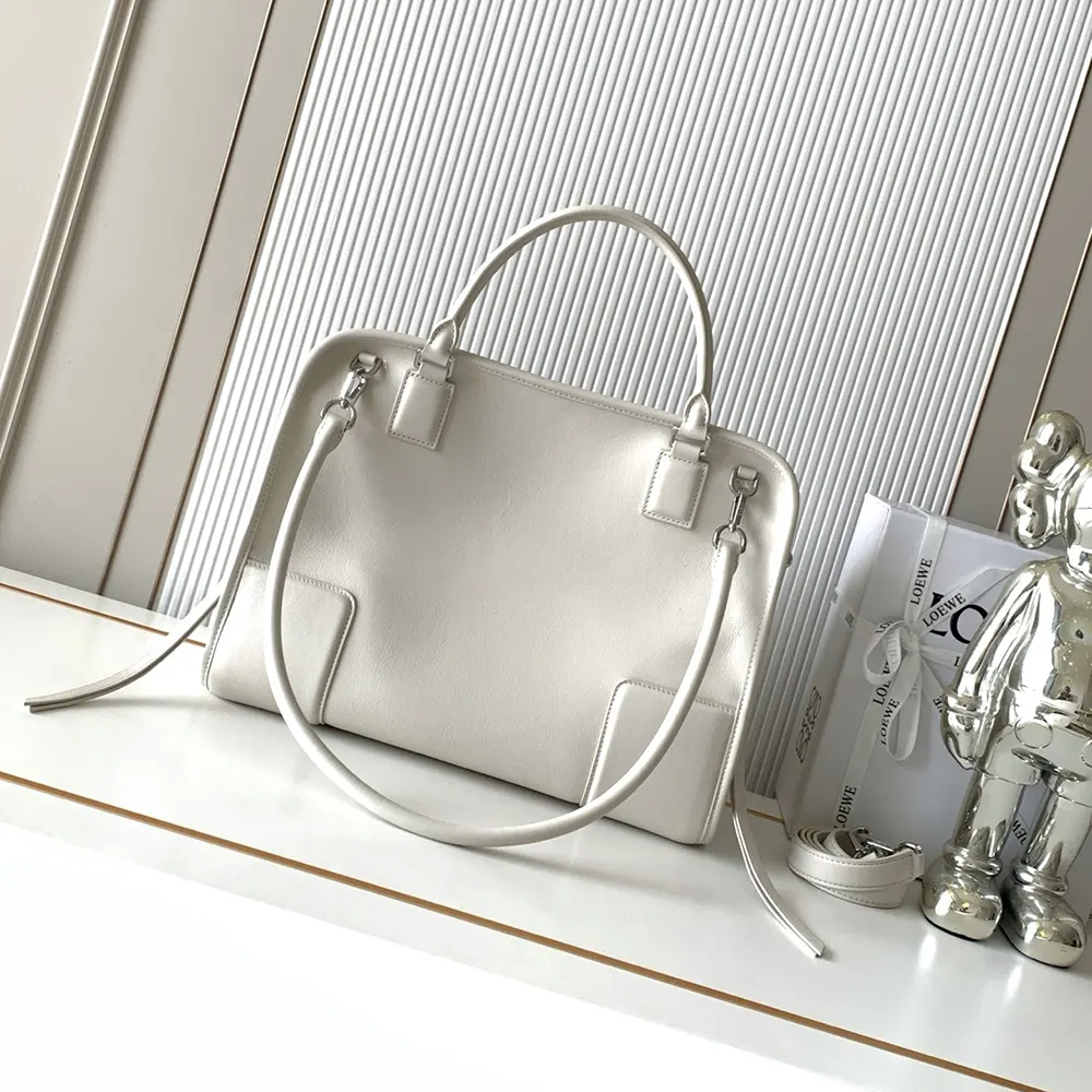 Loewe Women Medium Amazona 180 Bag in Soft Calfskin A03918MX01 - Image 21