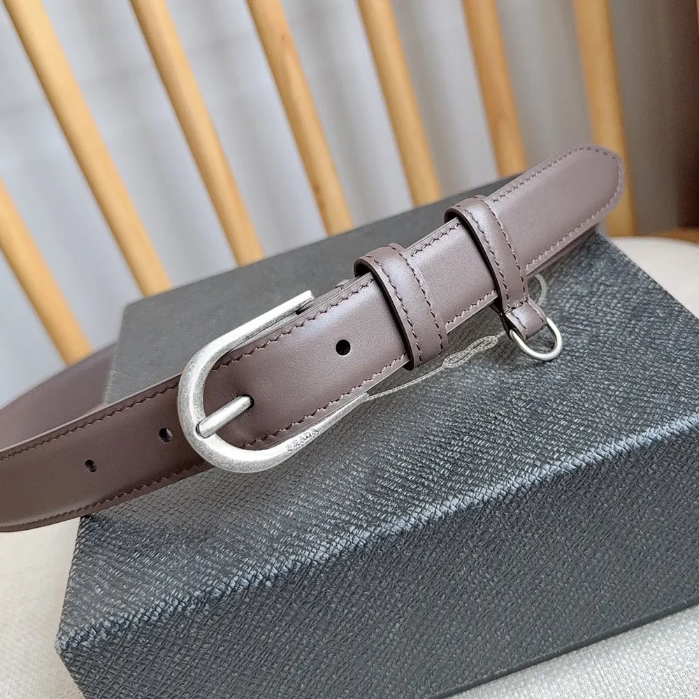 Prada Women Antiqued Leather Belt 2CS1302HIIF0192
