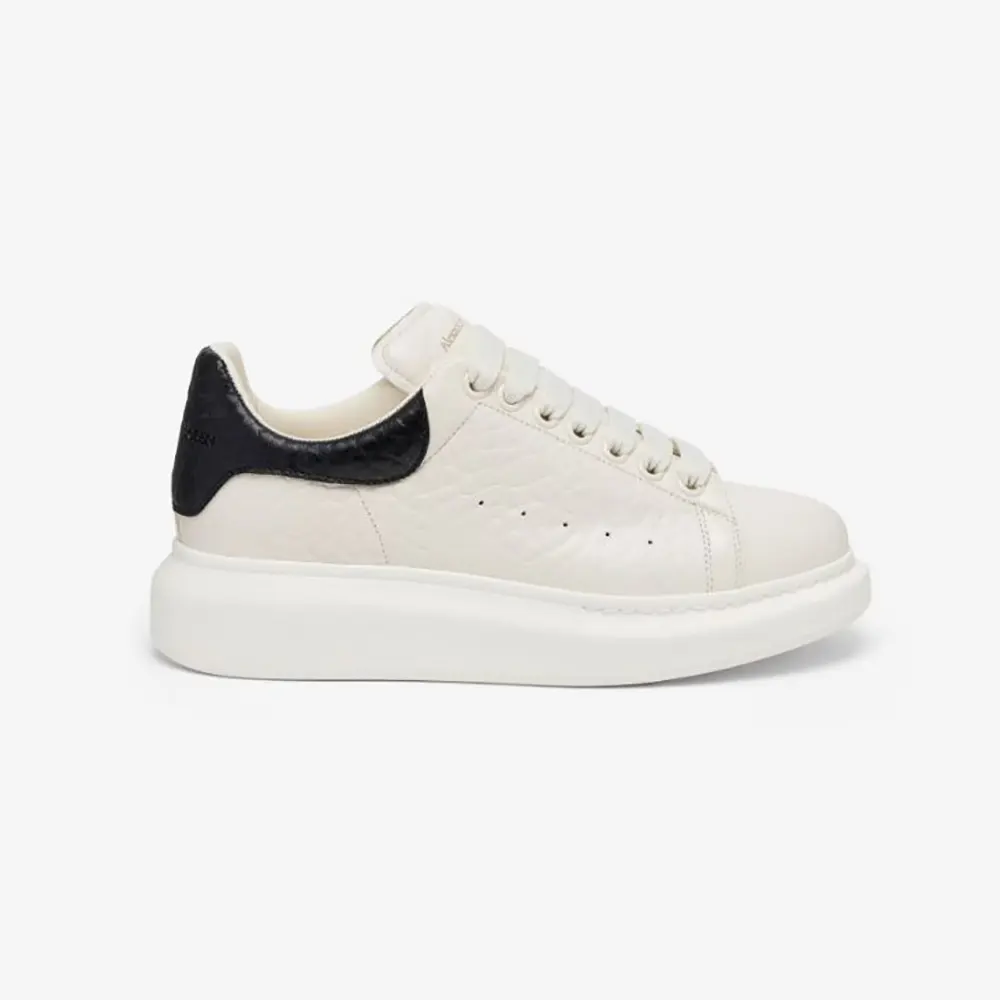 Alexander Mcqueen Unisex Oversized Sneaker in Off White/Black 808173WH
