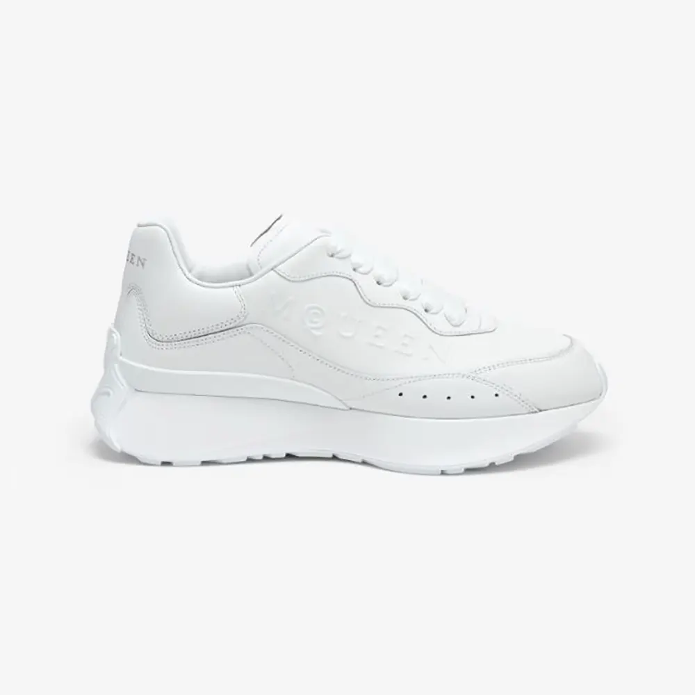 Alexander Mcqueen Unisex Sprint Runner in White 841162WI