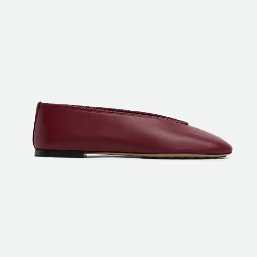 Bottega Veneta Women Rosa Ballerina-Dark Apple Candy 837886VBSD06244