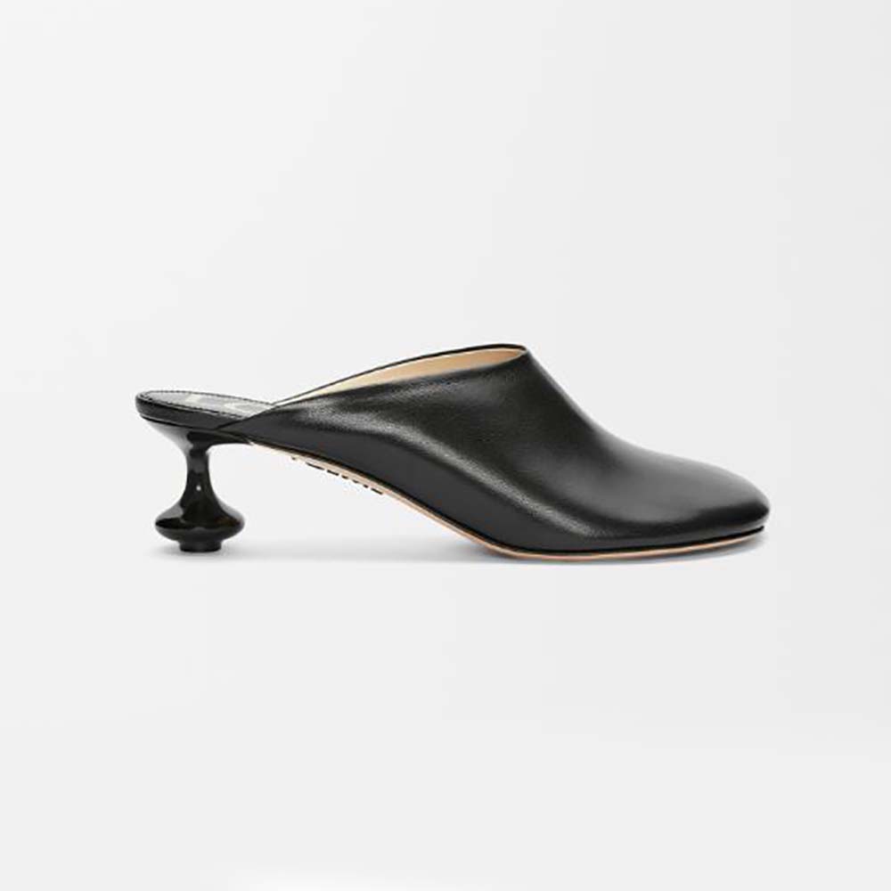 Loewe Women Toy Mule in Goatskin-Black L814379X28