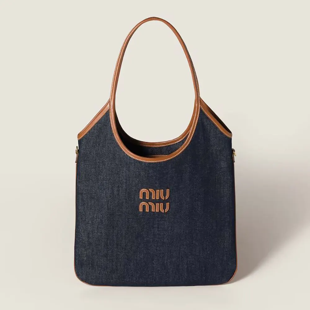 Miu Miu Women Ivy Denim Bag 5BG2312ZS8F0S30