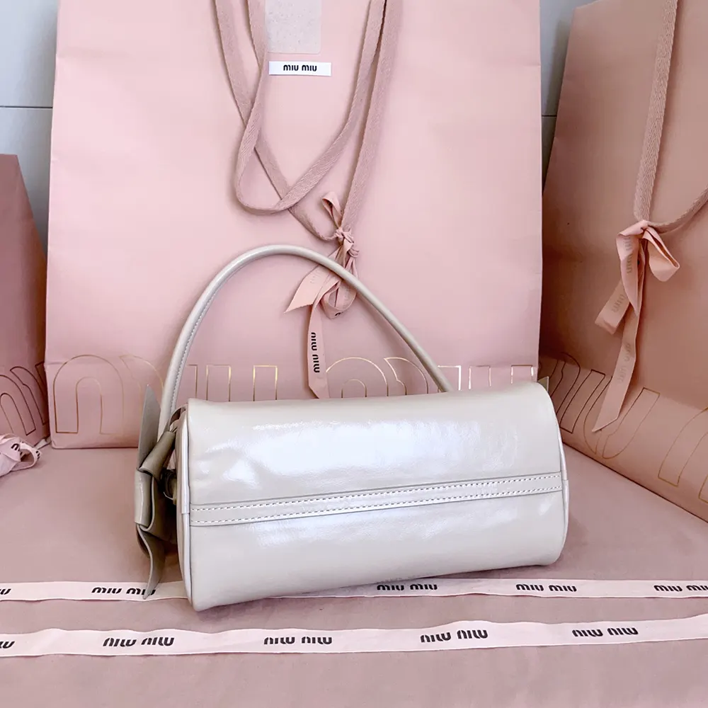 Miu Miu Women Shiny Leather Pouch-Pink 5NE0292A44F0485