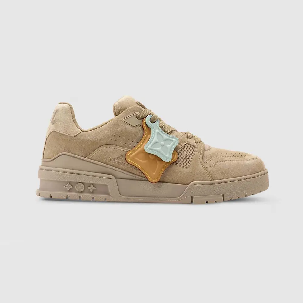 Louis Vuitton LV Unisex Trainer Distressed Sneaker